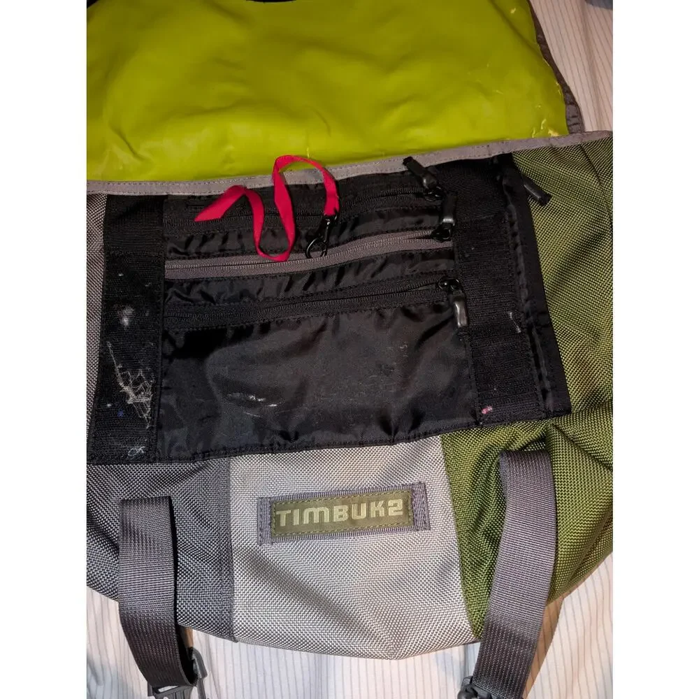 Vintage Timbuk2 Messenger Bag Tricolor 15x13